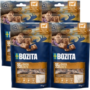 BOZITA Meaty Bites Ente Hundeleckerli 4x70g