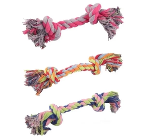 NUXIE® Baumwollseil geknotet 23cm