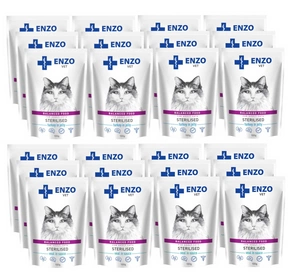 ENZO VET Sterilisiert mit Kalbfleisch und Truthahn  24x100g
