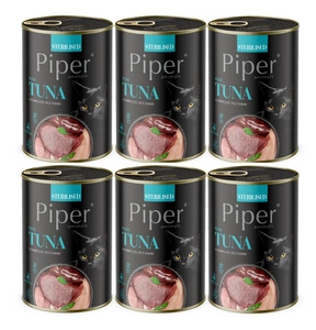 DOLINA NOTECI Piper für sterilisierte Katzen mit Thunfisch 6x400g