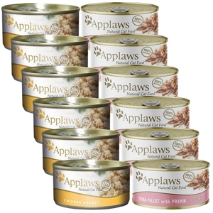 Applaws Cat MIX 12x70g CUP