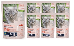 BOZITA Lachspastetchen in Sauce (Beutel) 12x85g