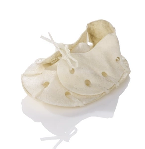 MACED Schuh weiß 7.5cm