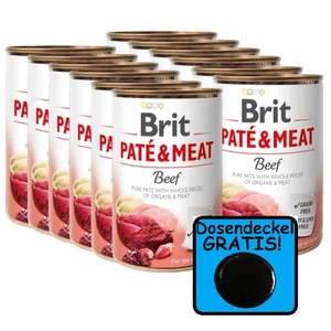 BRIT PATE & MEAT BEEF 12x400g