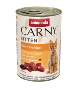 ANIMONDA Cat Carny Rindfleisch, Geflügel 400g