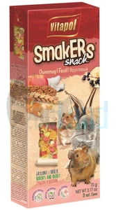 VITAPOL Kolben "Smackers" Obst für Nagetiere 2 Stk