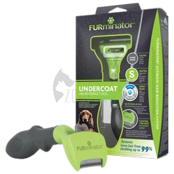 FURminator zum Entfernen der Unterwolle für langhaarige kleine Hunde (S)