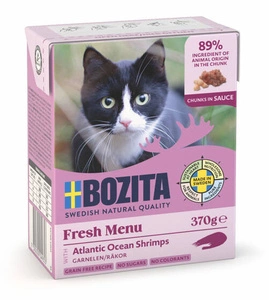Bozita Feline Häppchen in Soße, Garnelen 370g