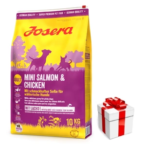 JOSERA Mini Lachs & Huhn 10kg + Überraschung für den Hund