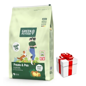 GREEN PETFOOD VeggieDog Grainfree 10kg + Überraschung für den Hund