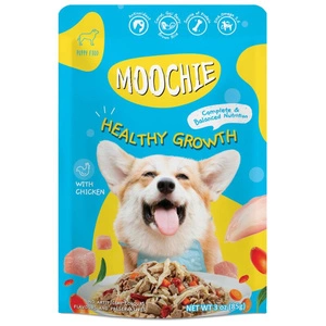 MOOCHIE Healthy Growth With Chicken 85 g Nassfutter für Hunde mit Huhn