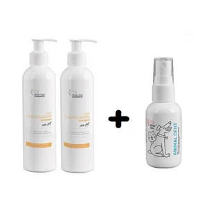 OVER ZOO Shampoo mit Chlorhexidin 2x250ml + OVER ZOO Animal Dent 50ml GRATIS!