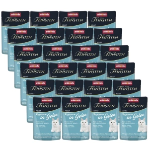 ANIMONDA Vom Feinsten Raffinesse Huhn mit Schwarzfisch in Aspik 24x85 g