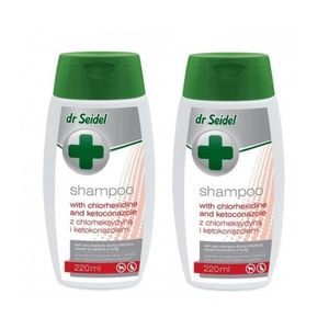 Dr. Seidel Shampoo mit Chlorhexidin und Ketoconazol 2x220ml