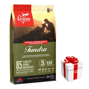 ORIJEN Tundra Dog 11,4kg + Überraschung für den Hund