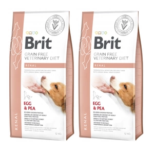 Brit gf Tiernahrung Hund Nieren 2x12kg