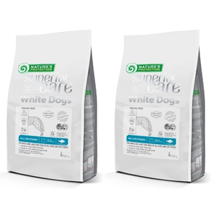 Nature's Protection Superior Care White Dogs Grain Free White Fish All Sizes and Life Stages 2x4kg