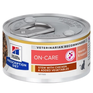 HILL'S PD Prescription Diet Feline On-Care Chicken&Vegatables Stews 82g