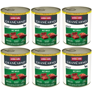 ANIMONDA GranCarno Adult Hund Geschmacksrichtung: Wildfleisch 800g