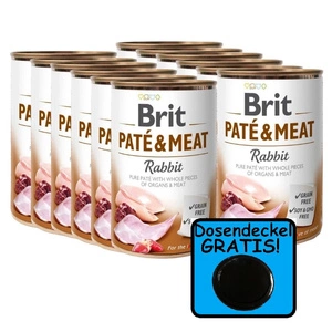 BRIT PATE & MEAT RABBIT 12x400g