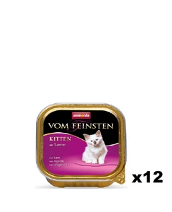 Animonda Cat Vom Feinsten Kitten mit Lamm 12x100g