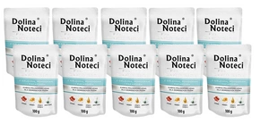 Dolina Noteci PREMIUM für Hunde kleiner Rassen mit Kalbstomaten und Nudeln 10x100 g