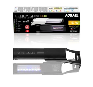 AQUAEL Leddy SlimDuo 10W Sunny Plant&Night schwarz