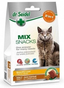 Dr Seidel Leckerer 2in1 für schönes Fell & Anti-Hairball 60g