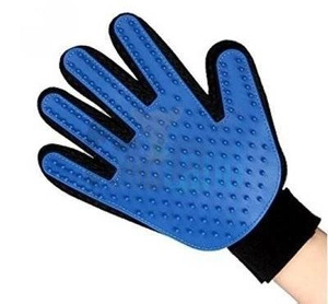 Handschuh zum Kämmen von Hunde- und Katzenhaaren