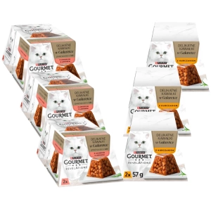 GOURMET Revelations Delikate Stücke in Gelee MIX 6X(2x57g)