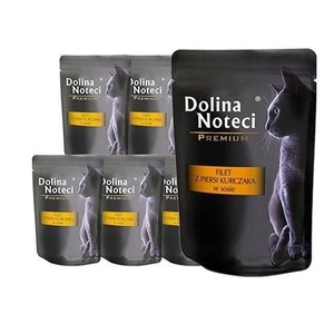 Dolina Noteci Premium Hühnerbrustfilet für Katzen 10x85g