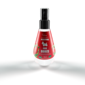 OVER ZOO Luxusparfüm für Hunde Erdbeeren – 150 ml