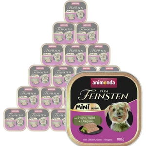 ANIMONDA Vom Feinsten Mini Senior Huhn/Wild/Oregano 32x100g