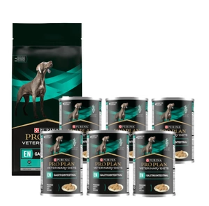 Purina Pro Plan Veterinary Diets Gastrointestinal 12kg + 6x400g
