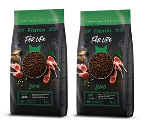 FITMIN Cat For Life Adult Lamb 2x8kg