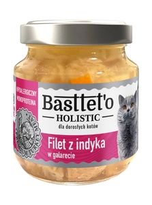 Basttet'o Holistic Putenfilet in Galette für Katzen 130g