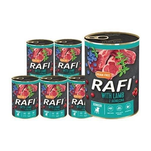 DOLINA NOTECI RAFI Junior, Lamm, Kranichbeere und Blaubeere 12x400g