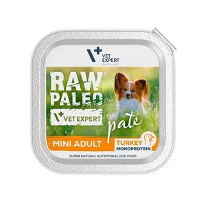 Vetexpert RAW PALEO PATE MINI adult turkey 10x150g - Putenschale