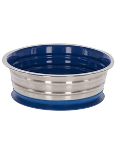 Kerbl Edelstahl Hundenapf mit Saugnapffunktion, 950 ml