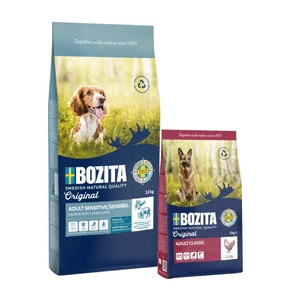 BOZITA Original Sensitive Digestion 12kg + BOZITA Original Adult Classic 3kg GRATIS !!!