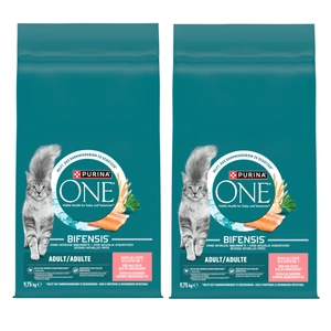 Purina One Adult Lachs & Weizen Katzenfutter 2x9,75 kg