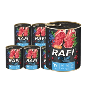 DOLINA NOTECI RAFI, Lamm 6x800g + Deckel für 800g-Dose GRATIS!