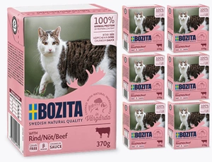 BOZITA Cat Beef in Sauce 6x370g