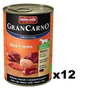 Animonda Dog GranCarno Adult Rind und Huhn 12x400g