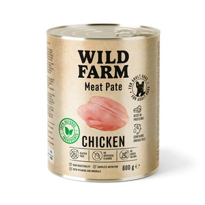 WILD FARM Pastete Huhn 800g glutenfreies Hundefutter
