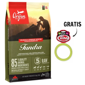 ORIJEN Tundra Dog 11,4kg + Ring für Hunde 9,5cm GRATIS!