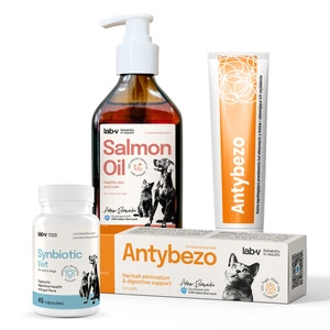 Lab-v Pet Care Box MINI – Geschenkset für Katzen