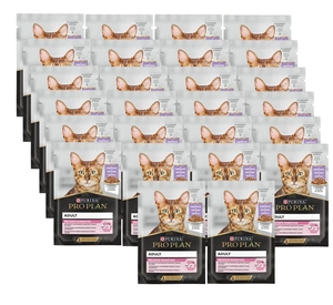 PRO PLAN Nutrisavour Delicate Katzenfutter zarte Stücke mit Pute in Sauce 26x85g