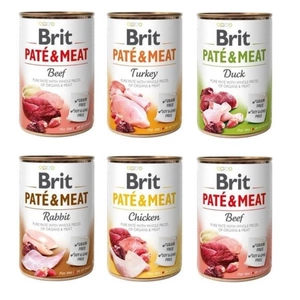 BRIT PATE & MEAT MIX 30x400g