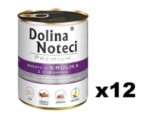 Dolina Noteci - PREMIUM Hase mit Preiselbeeren 12x800g